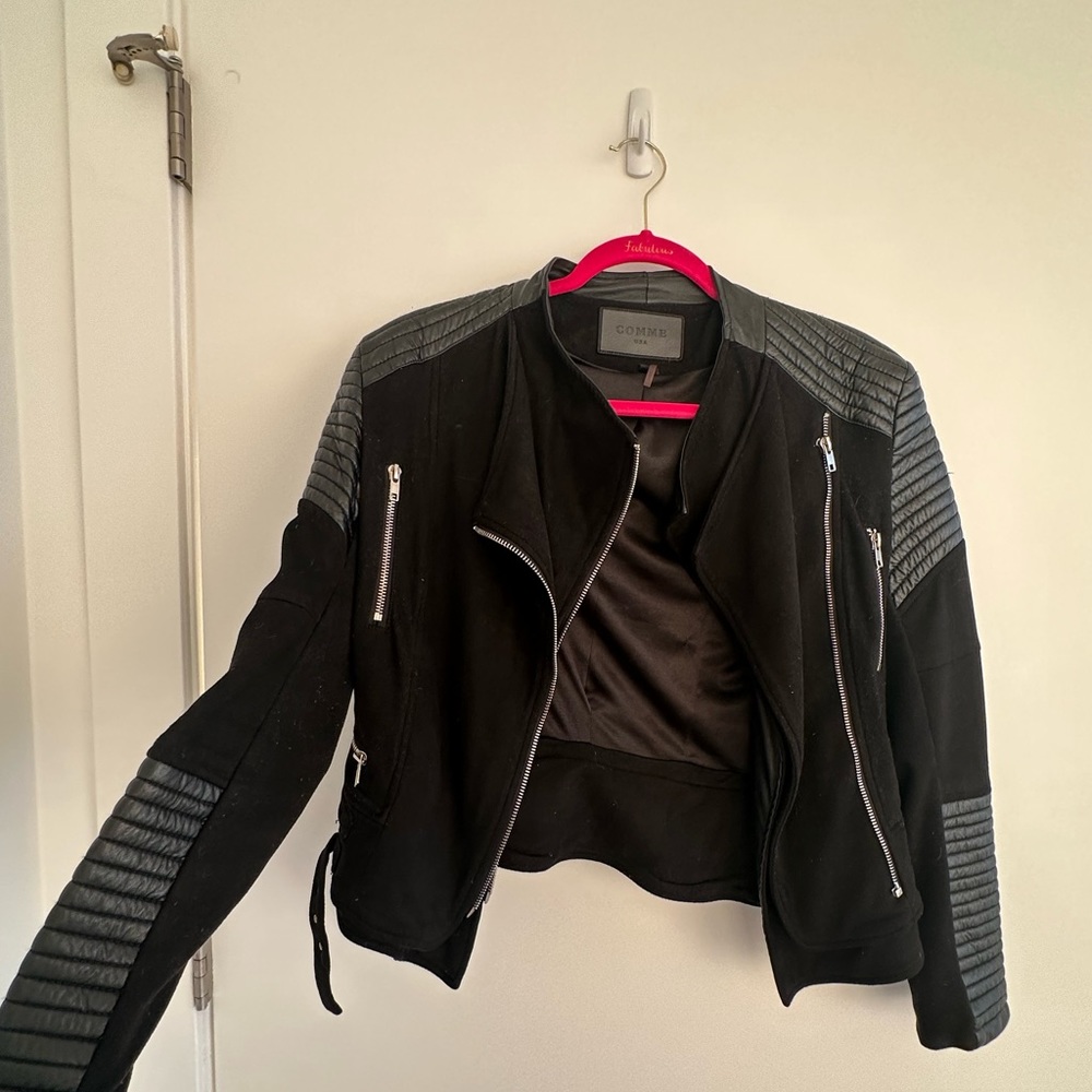 Leather jacket